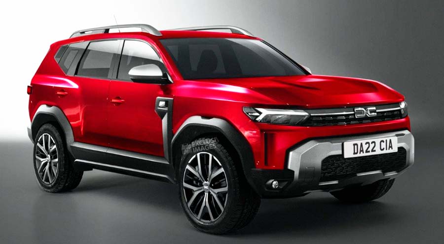 Прототип кроссовера Dacia Bigster 2022 купить запчасти Украина цена