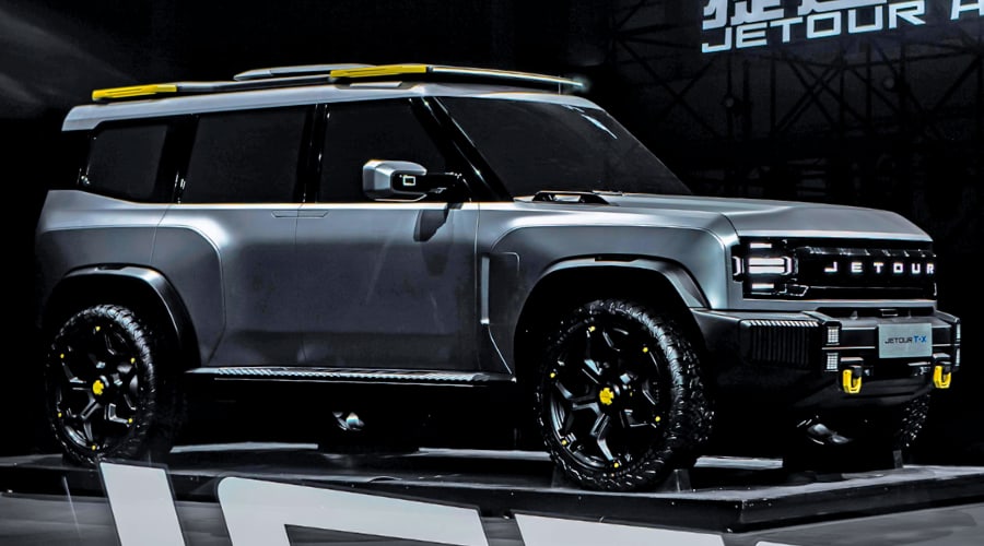 Дизайн китайського позашляховика Jetour 2022 купити в Україні ціна тюнінг аксессуари