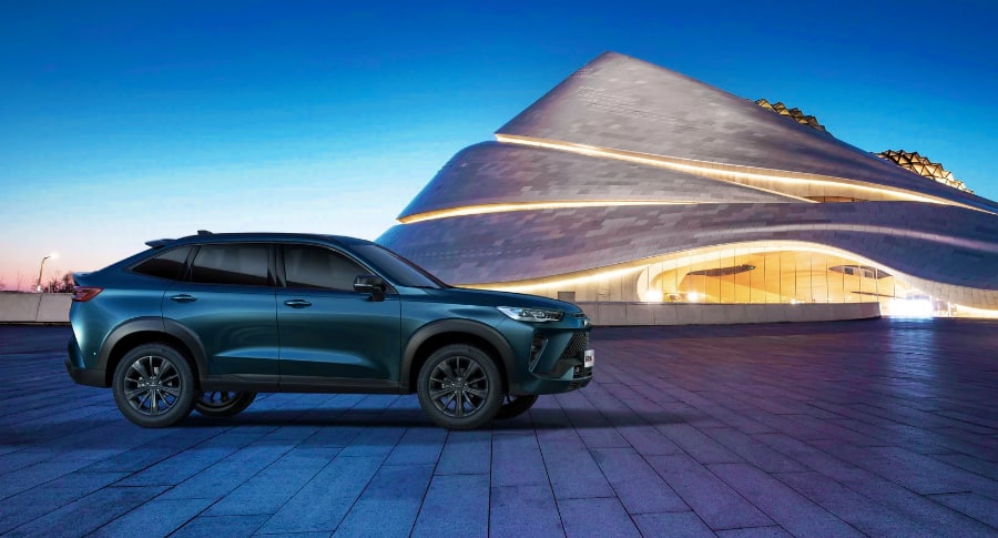 Внешний вид купе-кроссовера от Haval аксессуары в Украине купить оригнинал