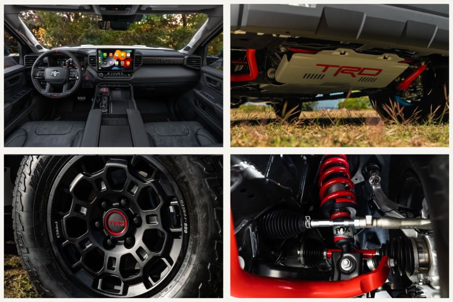 Оффроуд версия Toyota Sequoia 2023 TRD Pro тюнинг для безлорожья Украина купить
