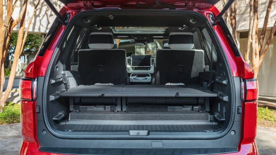 Багажное отделение Toyota Sequoia 2023 года купить детали аксессуары в Украине цена