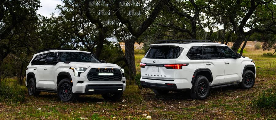 Спортивная модификация Тойота Секвоя 2023 года для бездорожья запчасти усиленные купить Украина цена