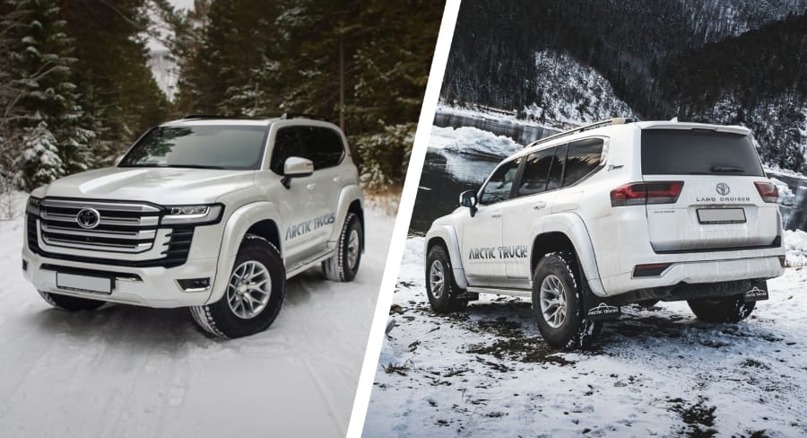 Модифікований Toyota Land Cruiser 300 від Arctic Trucks для бездоріжжя купити запчастини тюнінг ціна Україна