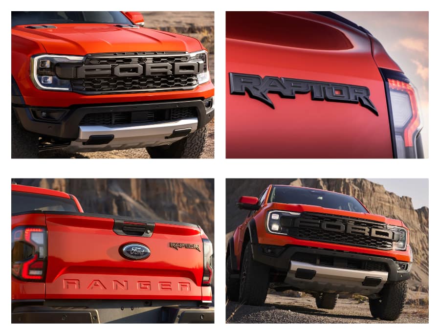Агресивний зовнішній вигляд та деталі пікапа Форд запчастини в Україні купити