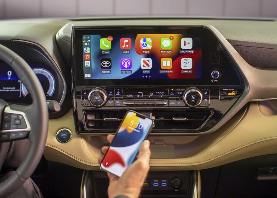 Новая система мультимедиа для Toyota Highlander 2023 Новая система мультимедиа для Toyota Highlander 2023 купить аксессуары для автомобилей в Украине цена с доставкой