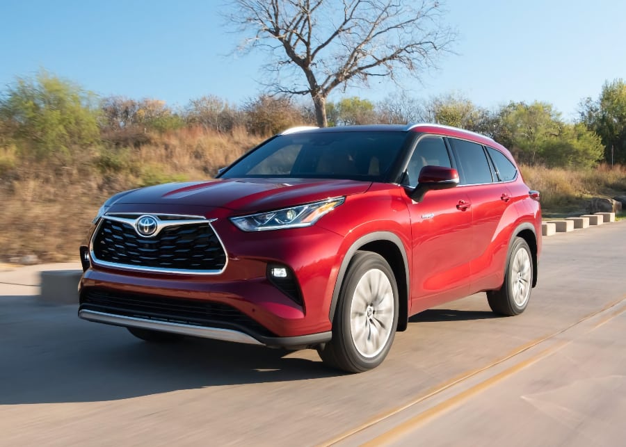 Внешний вид Toyota Highlander 2023 Внешний вид Toyota Highlander 2023 купить аксуссуары в Украине цена с доставкой