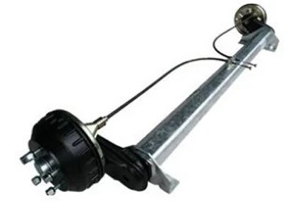 Ось для легкового прицепа своими руками