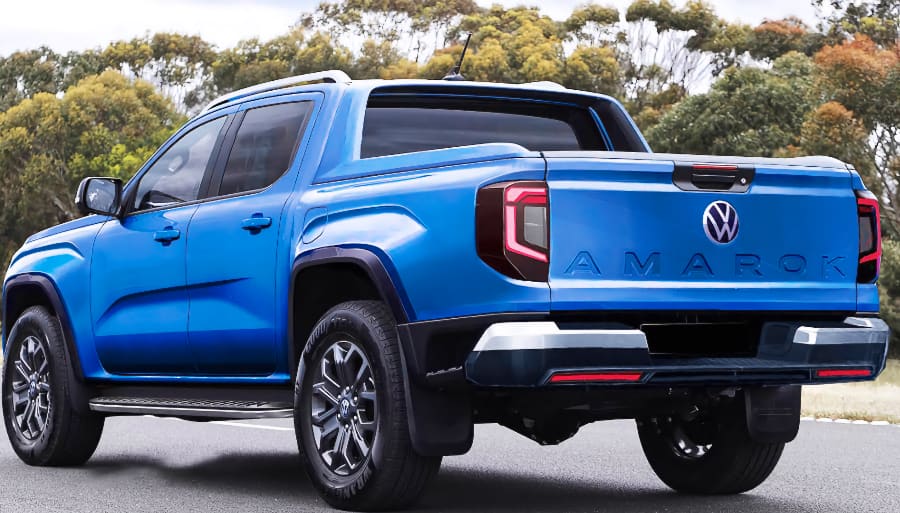 Рендер нового пикапа Фольксваген Амарок 2022 купить аксессуары кунг защиту днища в Украине цена