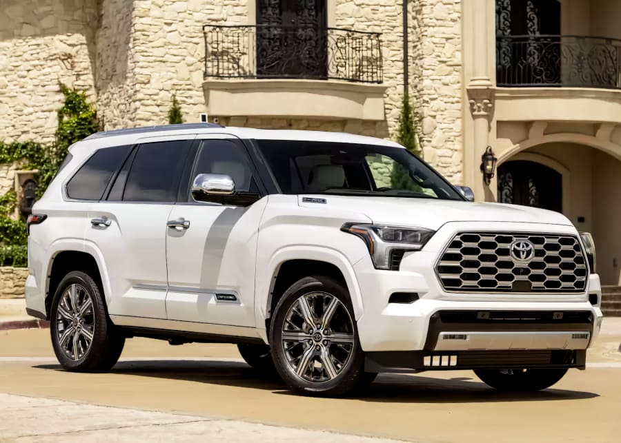 Первый взгляд на Toyota Sequoia 2023 купить аксессуары в Украине цена