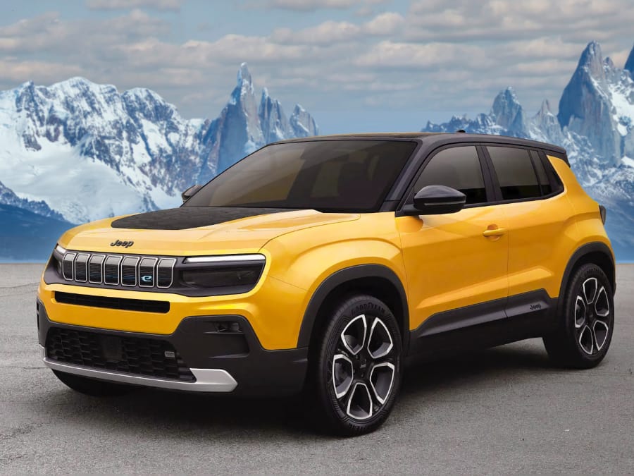 Предполагаемый внешний вид нового электрического Jeep запчасти тюнинг Украина цена