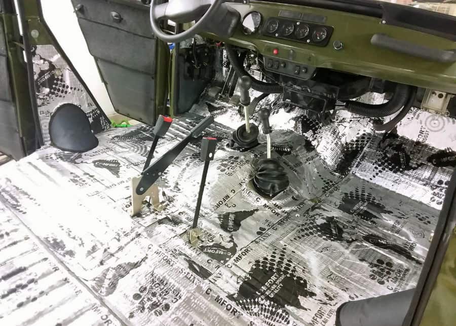 Шумоізоляція УАЗ 469 дешево в Украине тюнінг