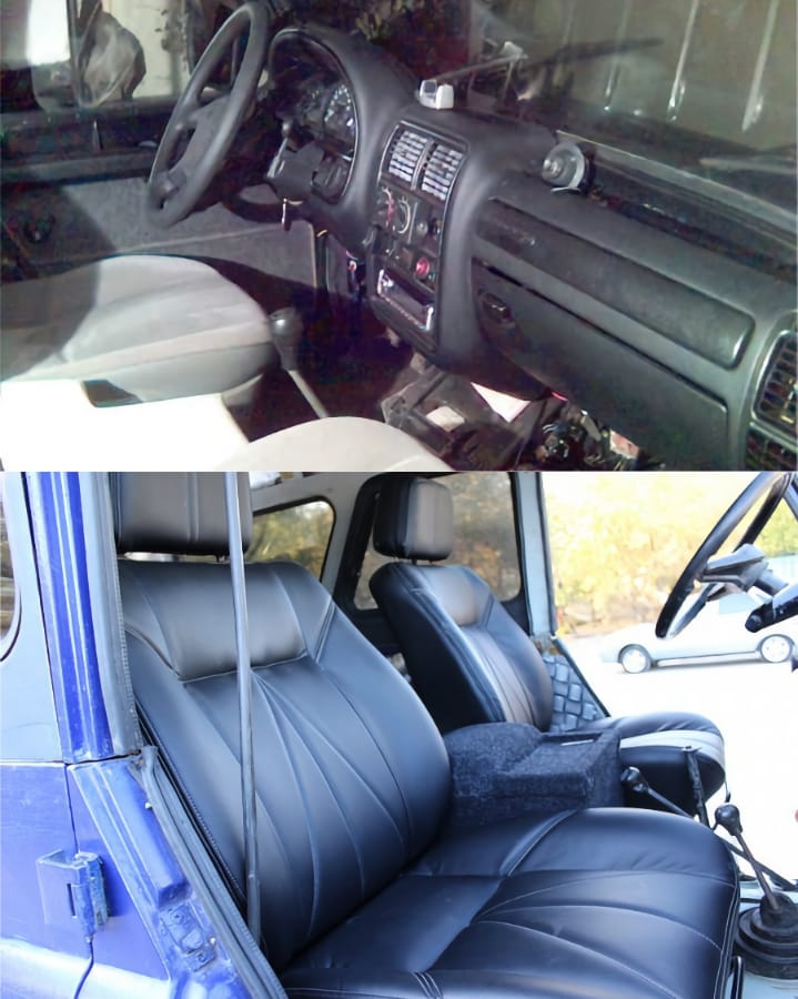 Заміна салону УАЗ 469 запчастини для тюнінгу Україна