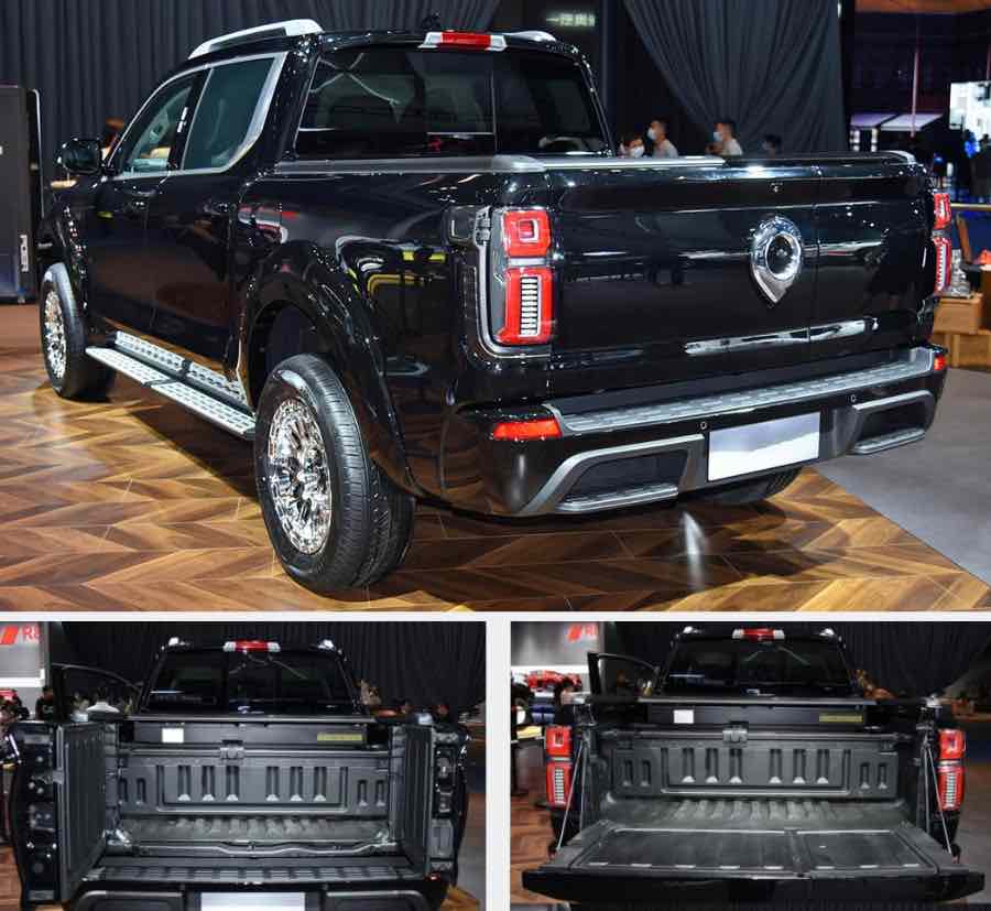 Двухсоставной задний борт пикапа Great Wall тюнинг Украина цена Киев