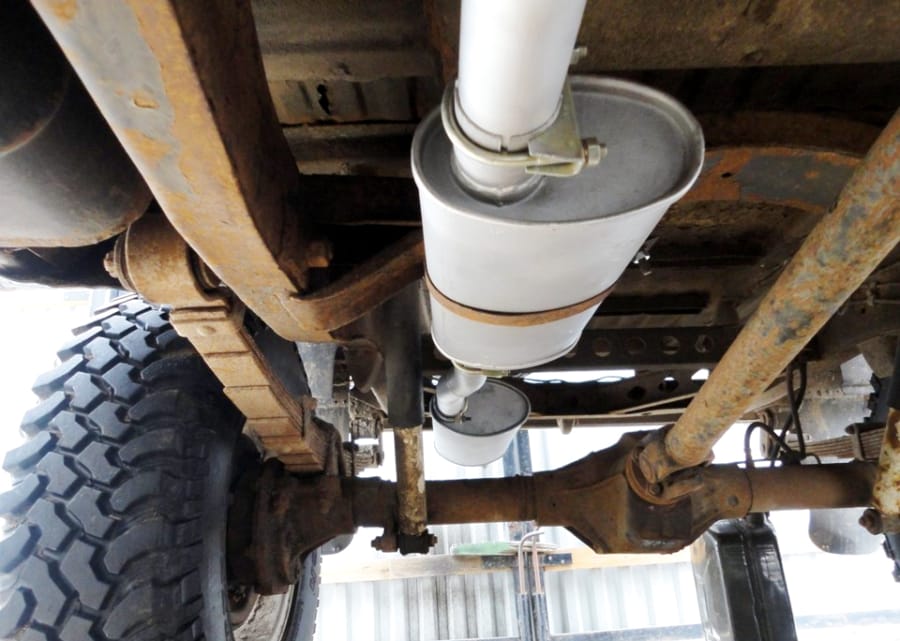 Як зробити вихлоп тихішим на УАЗ 469 Україна