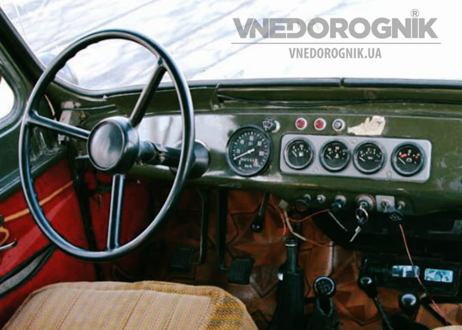 УАЗ 469 тюнінг панелі приладів купити запчастини для тюнінгу в Україні