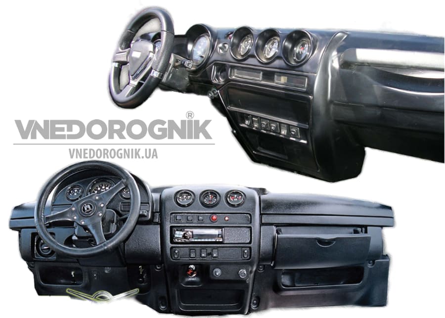 Готові панелі приладів для УАЗ 469 купити товари для тюнінгу Україна