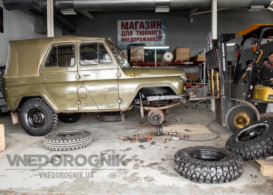 Усиленные запчасти УАЗ 469 купить в Украине цена