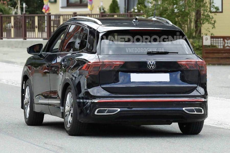 Volkswagen Tiguan R 2024 задний обвес купить усиленную подвеску в Украине цена