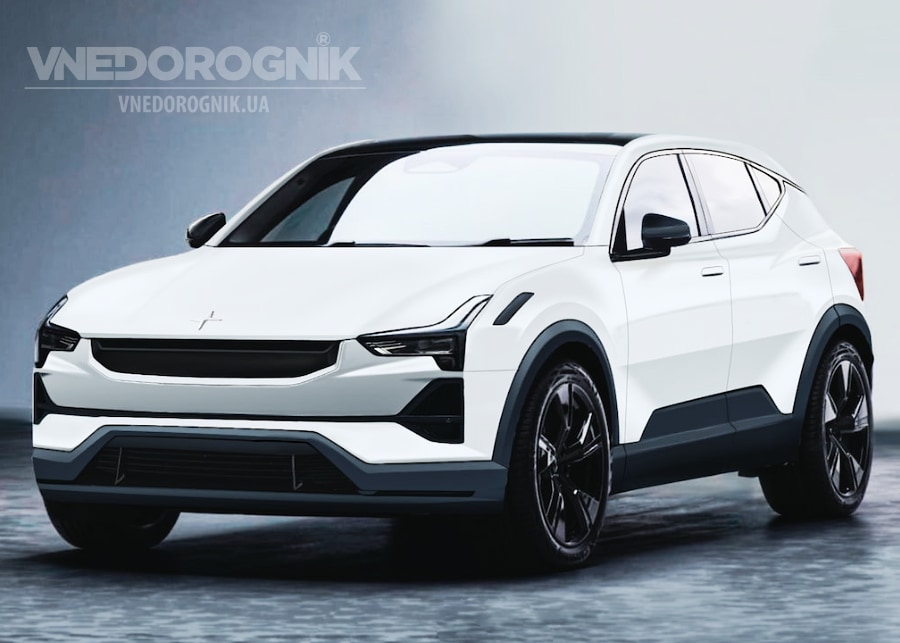 Предполагаемый внешний вид Polestar 3 2022 года от Volvo купить аксессуары тюнинг цена Киев