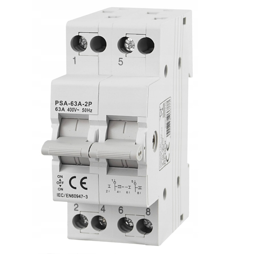 Перемикач «мережа - генератор» для генераторів Перемикач «мережа - генератор» для генератора купити в інтернет-магазині Vnedorognik у наявності ціна