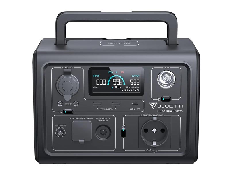 Аккумулятор с розеткой 220В Bluetti EB3A Купить аккумулятор с розеткой 220В Bluetti EB3A по цене в Украине Киеве
