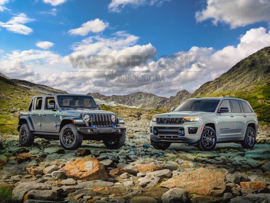 Jeep Wrangler против Grand Cherokee купить тюнинг усиленные запчасти Украина цена