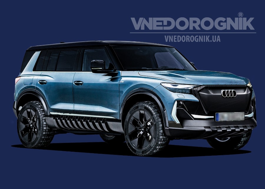Будущий внедорожник от Audi E-Tron 4x4 Будущий внедорожник от Audi E-Tron 4x4 купить аксессуары для Ауди в Украине