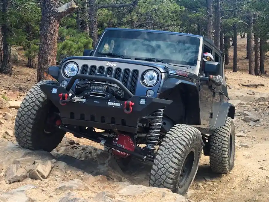 Лифт подвески на Jeep Wrangler JK от Rubicon Express купить в Украине цена