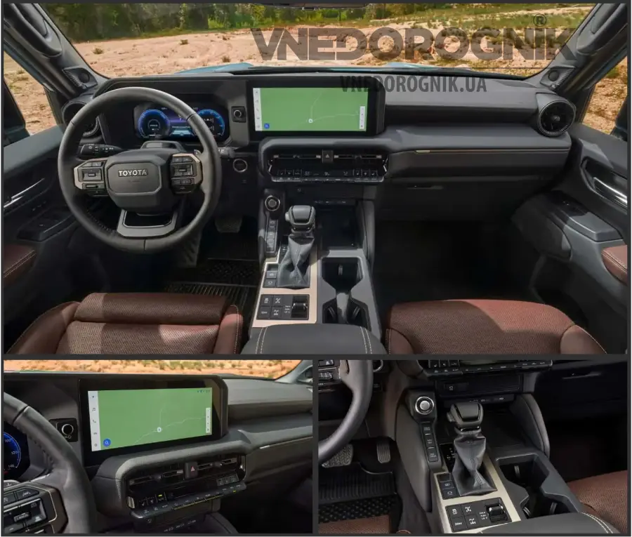 Салон нового Прадо 250