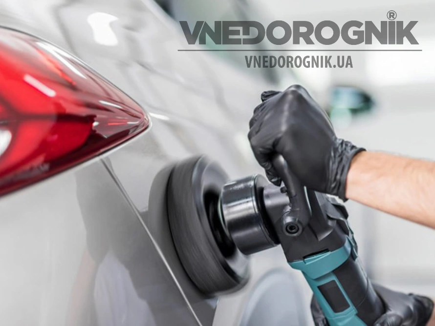 как отполировать царапину на машине