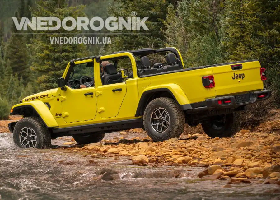 Рестайлинг Jeep Gladiator 2024 Рестайлинг Jeep Gladiator 2024 купить запчасти для тюнинга Украина кунг ролет