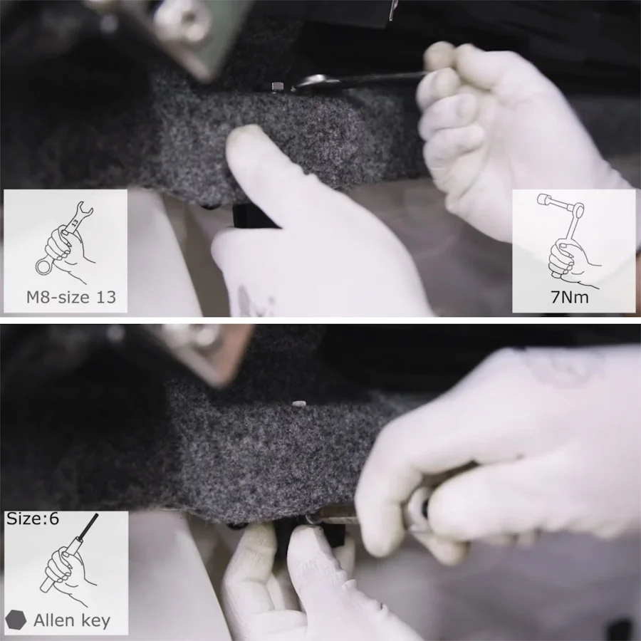 Як затягувати струбцини на кунгу