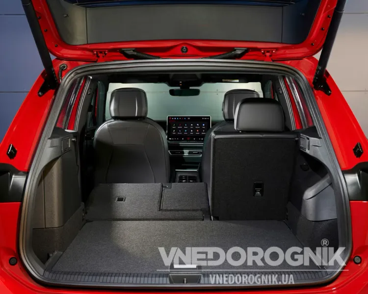 Вместительность Тигуан 3 поколения