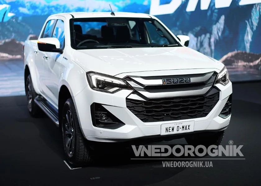 Новый D-Max 2024 купить усиленные запчасти цена украина