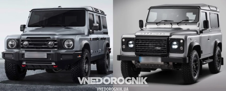 Grenadier vs Defender купить запчасти тюнинг цена