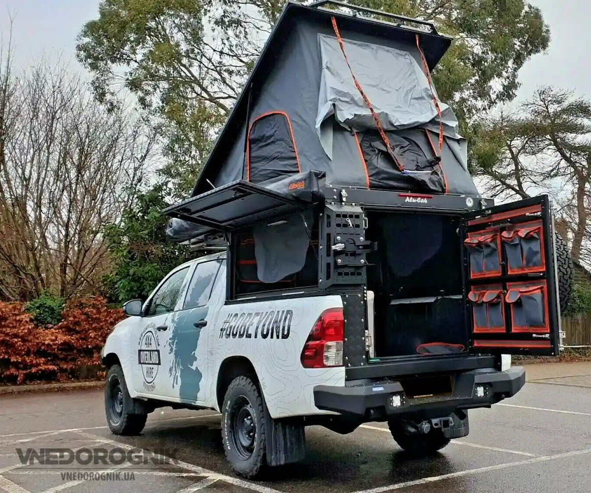 Кунг з палаткою на даху купити в Україні ціна