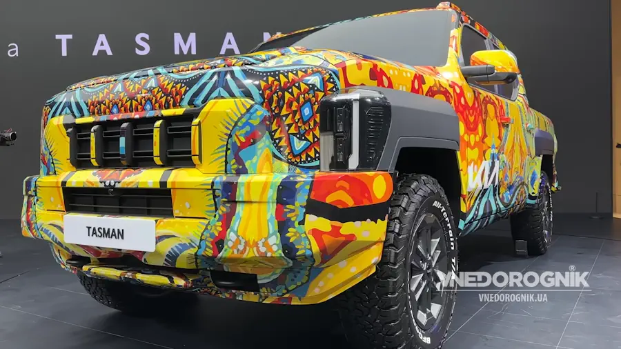 Екстер'єр Kia Tasman Фото пікапа Kia Tasman