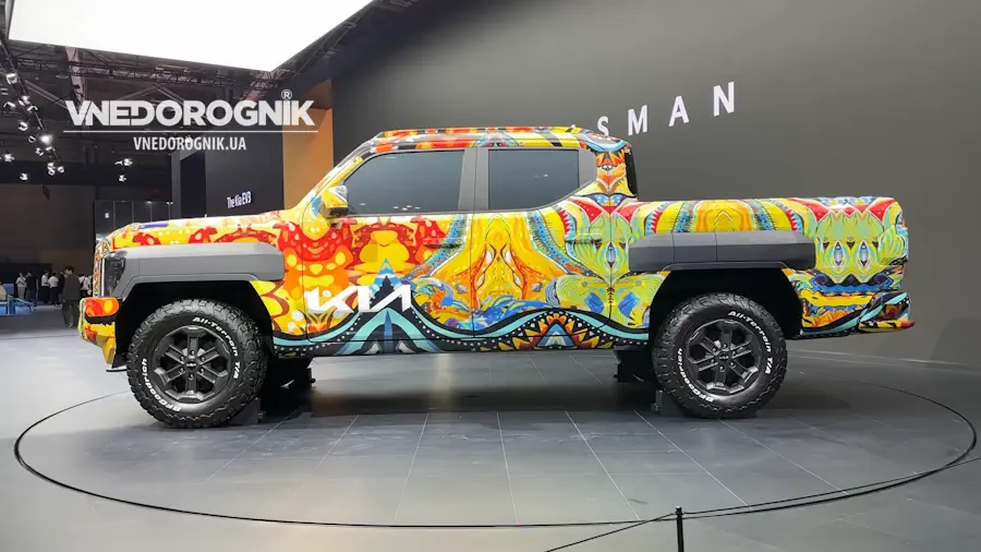 Екстер'єр Kia Tasman Фото пікапа Kia Tasman