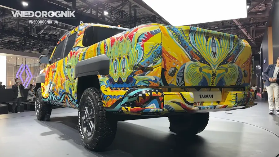 Екстер'єр Kia Tasman Фото пікапа Kia Tasman