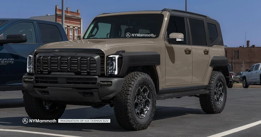 Рендер позашляховика від Kia