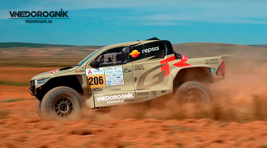 Победитель гонки Баха Испании Арагон 2025, Жоао Феррейра на Toyota Hilux T1+