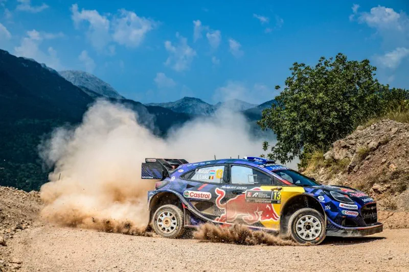 Ford Puma Rally1 Ралли Акрополис 2025