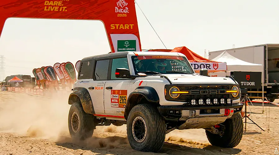 Ford Bronco Raptor канадської команди з українським інженером на Дакар-гонці. Успішний фініш Ford Bronco Raptor: результат роботи українського інженера Михайла Онуфрійчука, який підготував серійне авто до найважчого ралі-рейду.