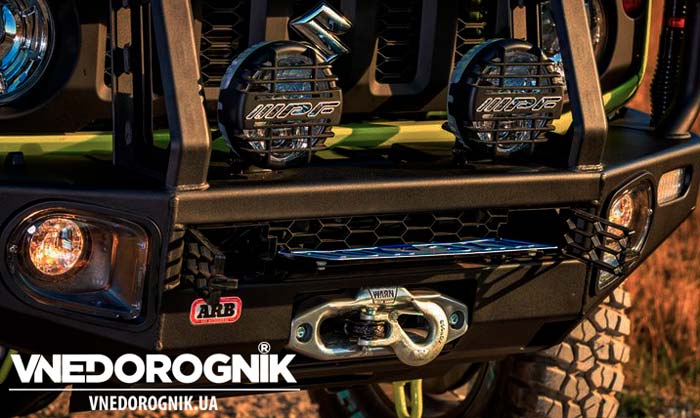 Додаткові деталі для силового бампера ARB для Suzuki Jimny купити в Україні
