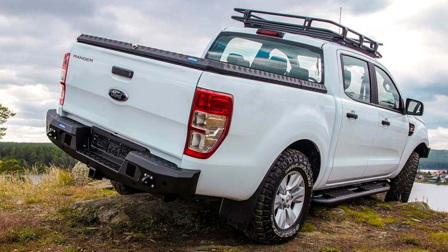 Задній силовий бампер Rival для Ford Ranger купити в Україні ціна