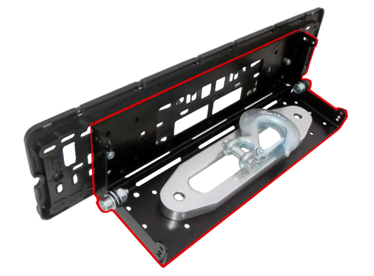 Кріплення для рамки номерного знака