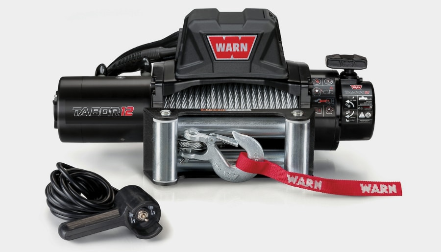 Лебідка електрична WARN Tabor 12K на Nissan Patrol Y60 Лебідка електрична WARN Tabor 12K на Nissan Patrol Y60 в Україні оригінал купити Київ