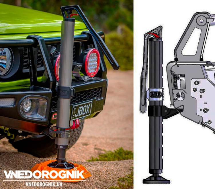 Реечный домкрат для силового бампера ARB для Suzuki Jimny купить в Украине