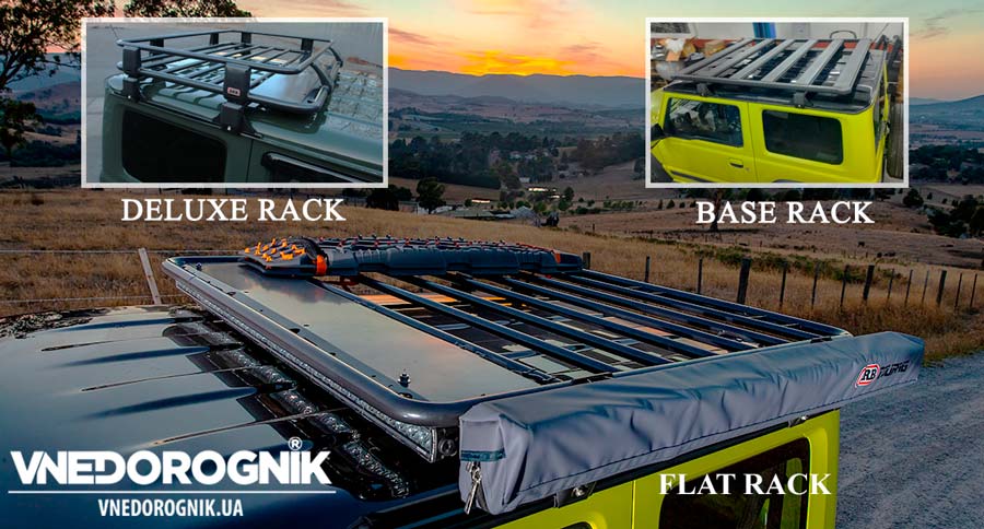 Виды багажников ARB для Suzuki Jimny купить в Украине цена