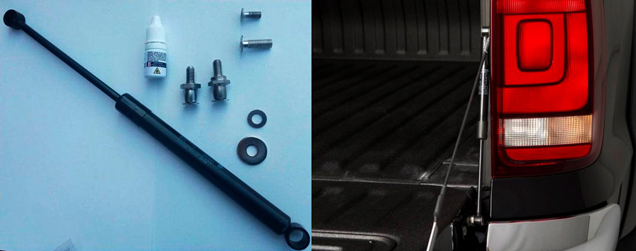 Амортизатор заднего борта EZ Down для Isuzu D-Max купить в Украине с скидкой цена